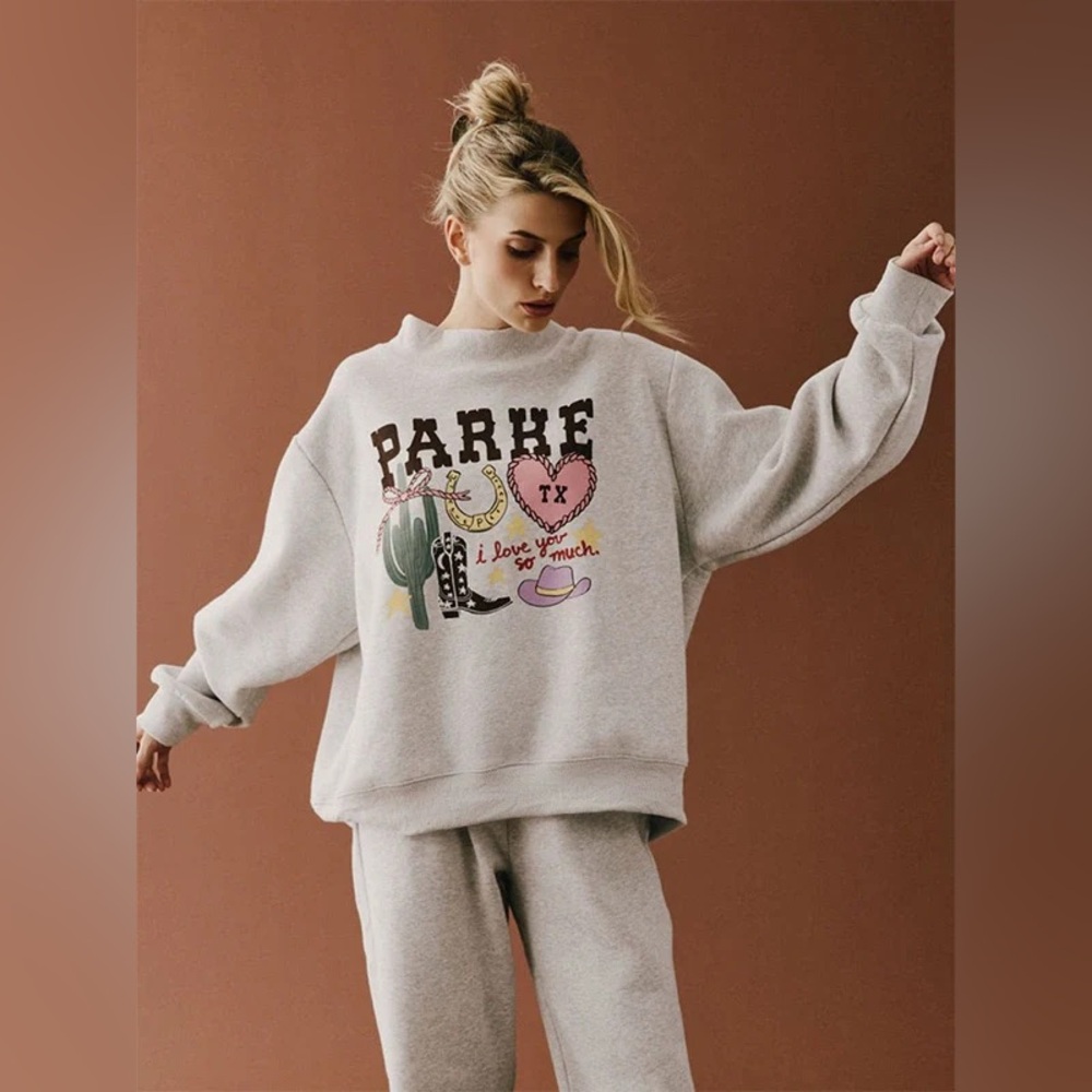 Parke| ‘Texas’ Graphic Mockneck 🌵 - Picture 2 of 5